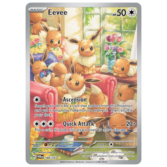 Eevee - 188/167 - Twilight Masquerade